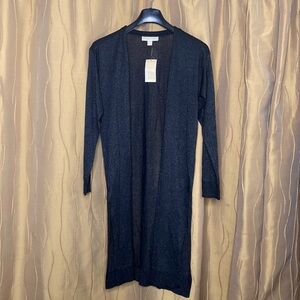 [BRAND NEW W/ TAG] Michael by Michael Kors Women's Black Long Cardigan. Size:XS